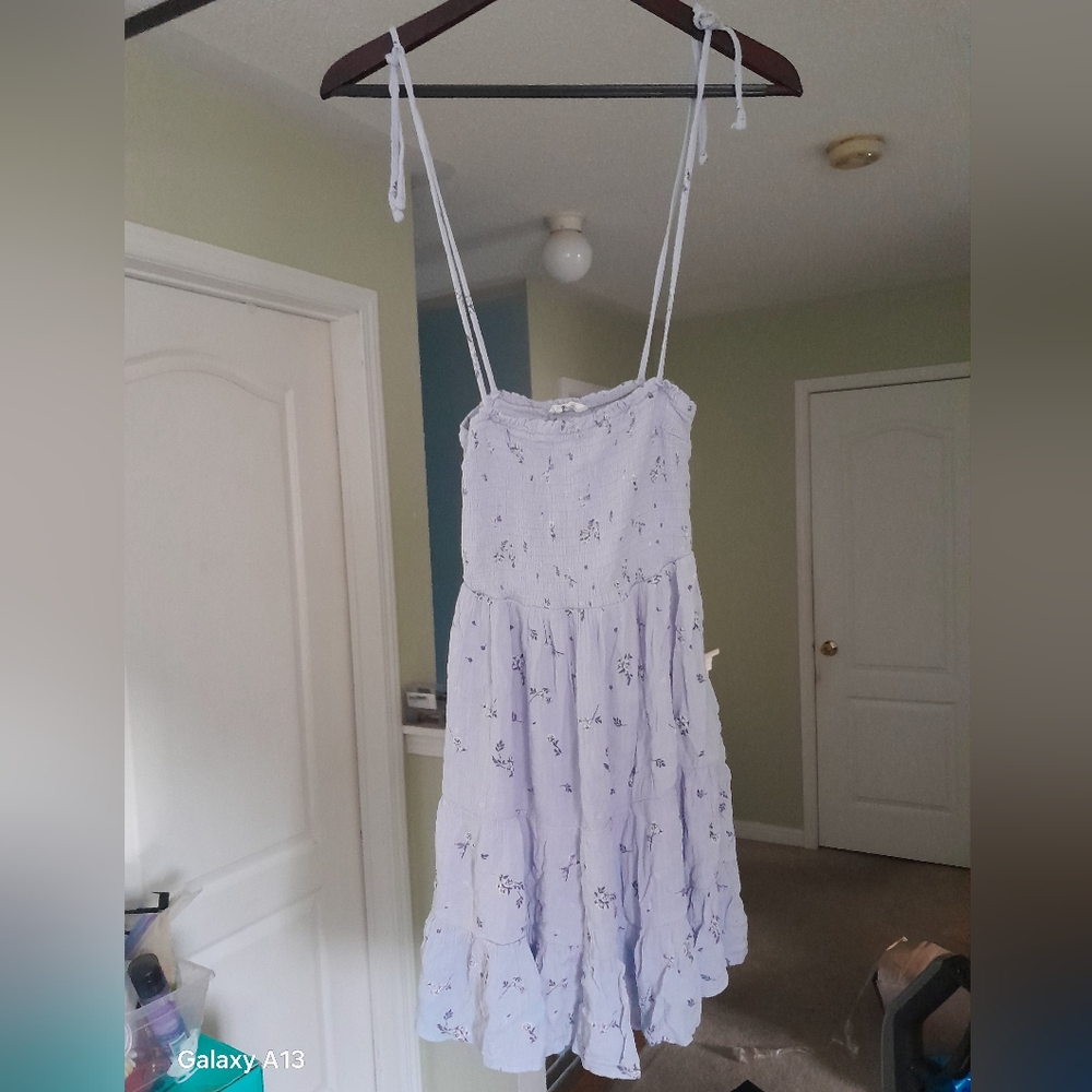 Bluenotes Sundress with Floral Pattern